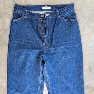 Indigo Prophet Sister Jeans in Itochu 29 cinched 100% cotton denim